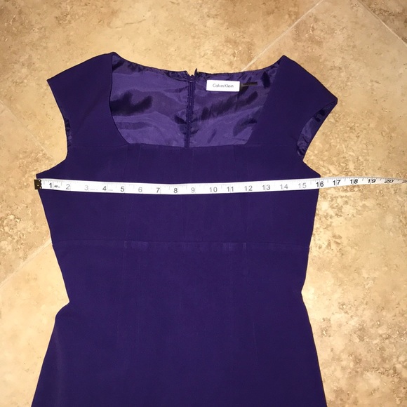 Calvin Klein Purple Dress - Picture 5 of 7